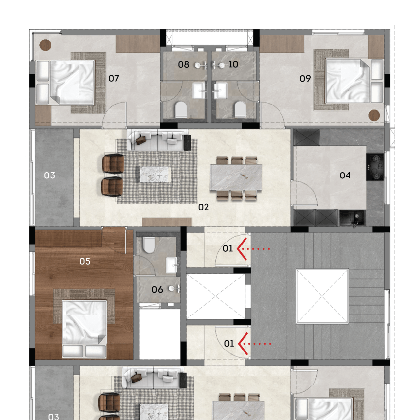 The Rivera Full Typical Plan