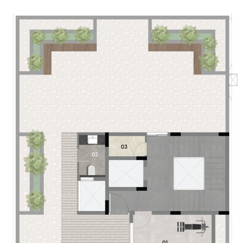 The Rivera Terrace Floor Plan